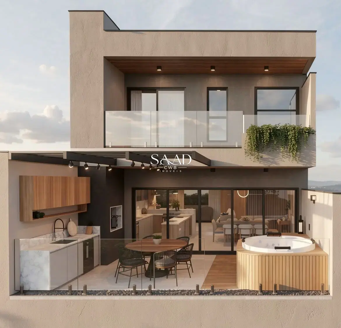 SOBRADO EM CONDOMINIO NO TANGUÁ - ALTO PADRÃO - Imagem 2